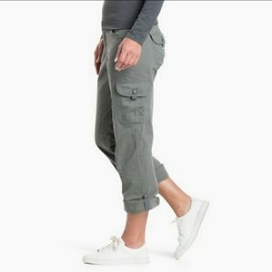Kuhl Roll Up Hiking Pants Cargo Women's 6 Gray